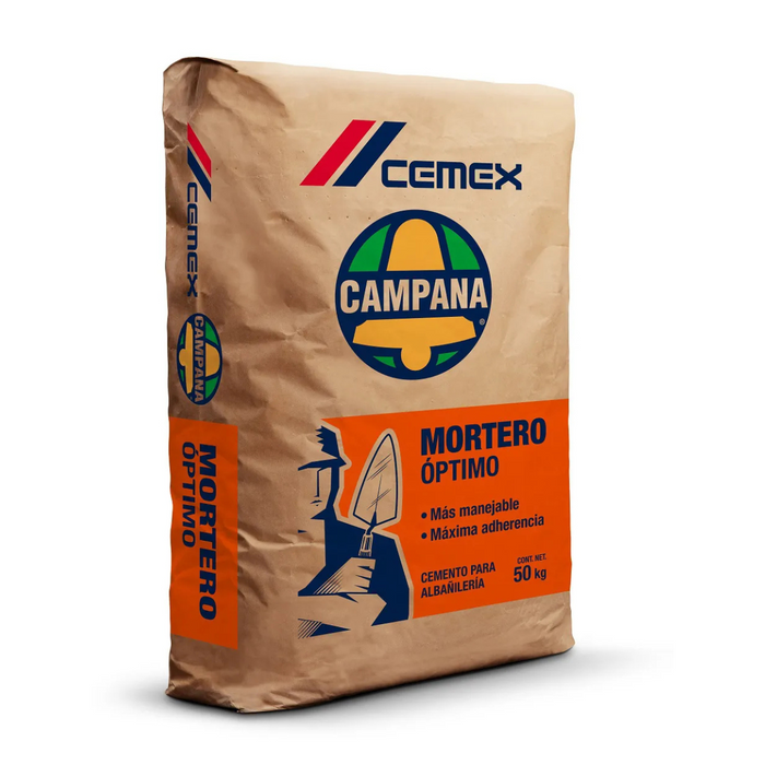 Mortero Gris 50 Kg y 25 Kg Tolteca