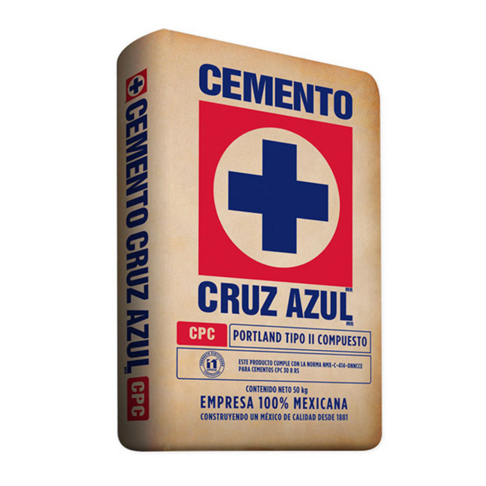 Cemento Gris 50 Kg Cruz Azul