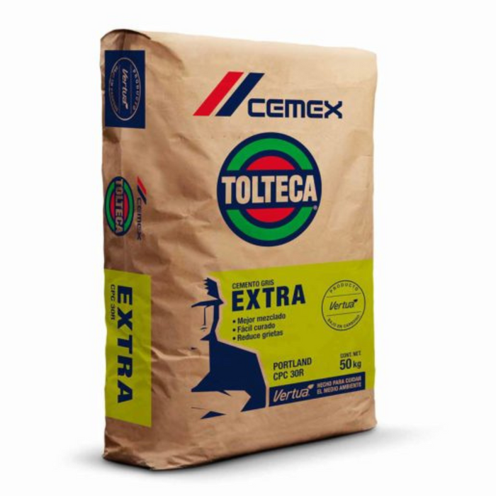 Cemento Gris 50 Kg Tolteca Cemex