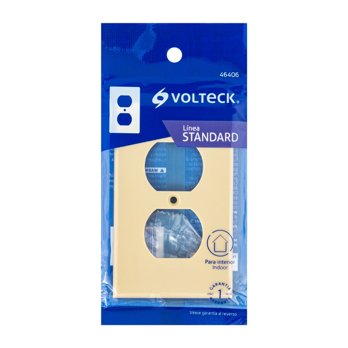 Placa Duplex Volteck