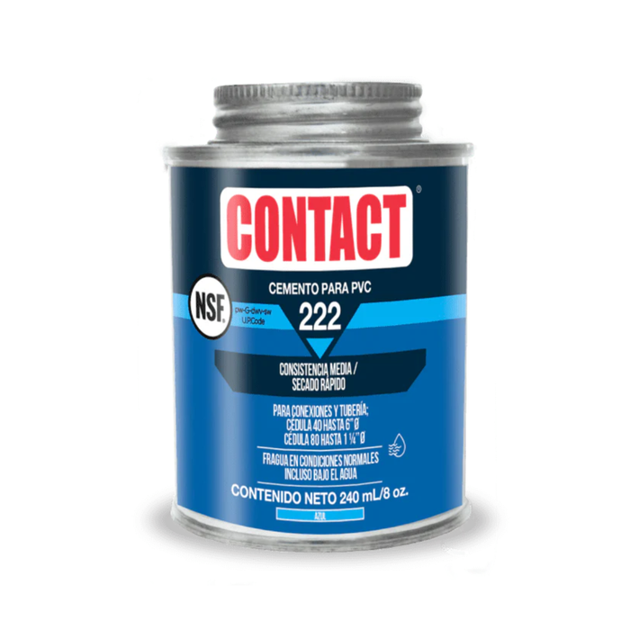 Pegamento para Pvc Azul 222 Contact