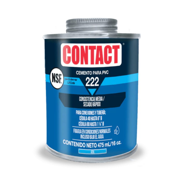 Pegamento para Pvc Azul 222 Contact